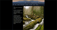 Desktop Screenshot of coldspringsranch.com